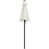 Parasoll sandvit 200x224 cm aluminium vidaXL – miniatyr 4