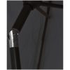 Parasoll svart 200x224 cm aluminium vidaXL – miniatyr 6