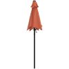 Parasoll terrakotta 200x224 cm aluminium vidaXL – miniatyr 4
