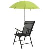 Parasoll till campingstol 2 st grön 105 cm vidaXL – miniatyr 3