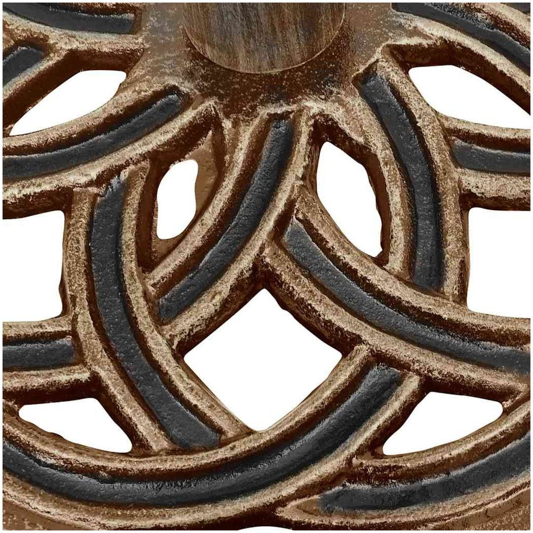 Parasollfot brons 44x gjutjärn vidaXL ⌀44 x 31 cm – bild 6