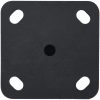 Parasollfot för ⌀32/34/38 mm stolpe matt svart stål vidaXL – miniatyr 4