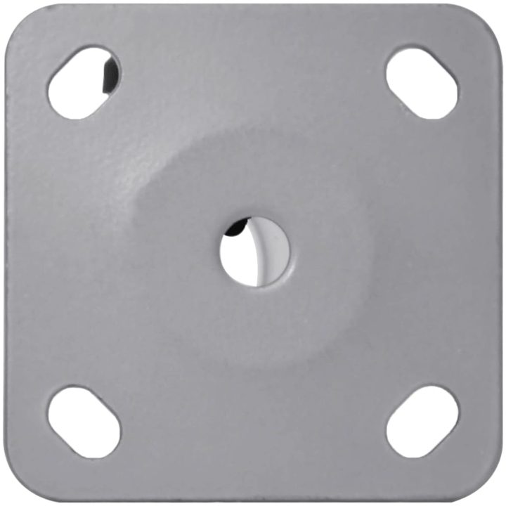 Parasollfot för ⌀32/34/38 mm stolpe silver stål vidaXL – bild 4