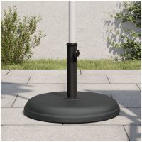 Parasollfot för ⌀32/35/38 mm stolpar 15 kg rund vidaXL