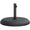 Parasollfot för ⌀32/35/38 mm stolpar 25 kg rund vidaXL – miniatyr 2