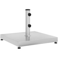Parasollfot för ⌀32/38/48 mm stolpar 11 kg fyrkantigt vidaXL