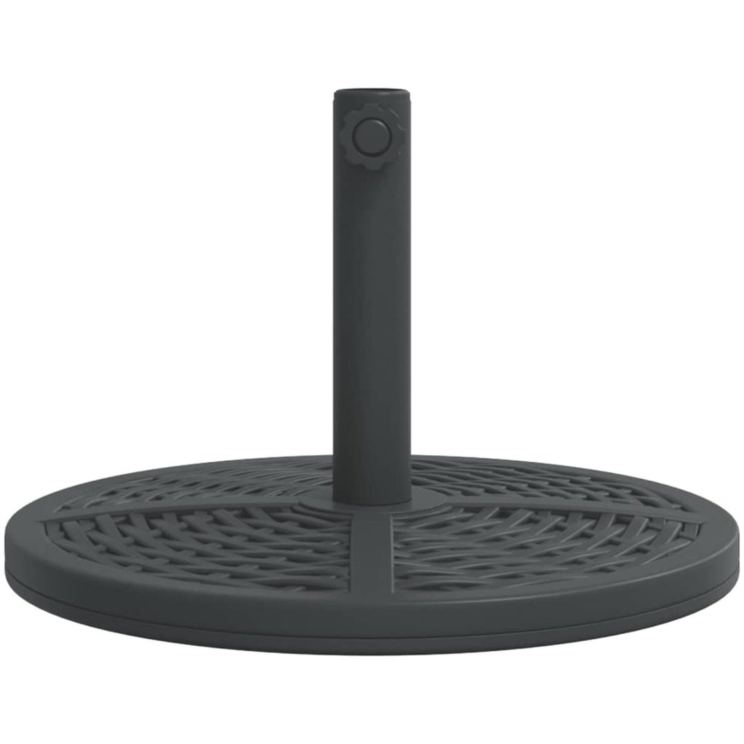Parasollfot för ⌀38 / 48 mm stolpar 12 kg rund vidaXL – bild 4