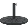 Parasollfot för ⌀38 / 48 mm stolpar 12 kg rund vidaXL – miniatyr 5