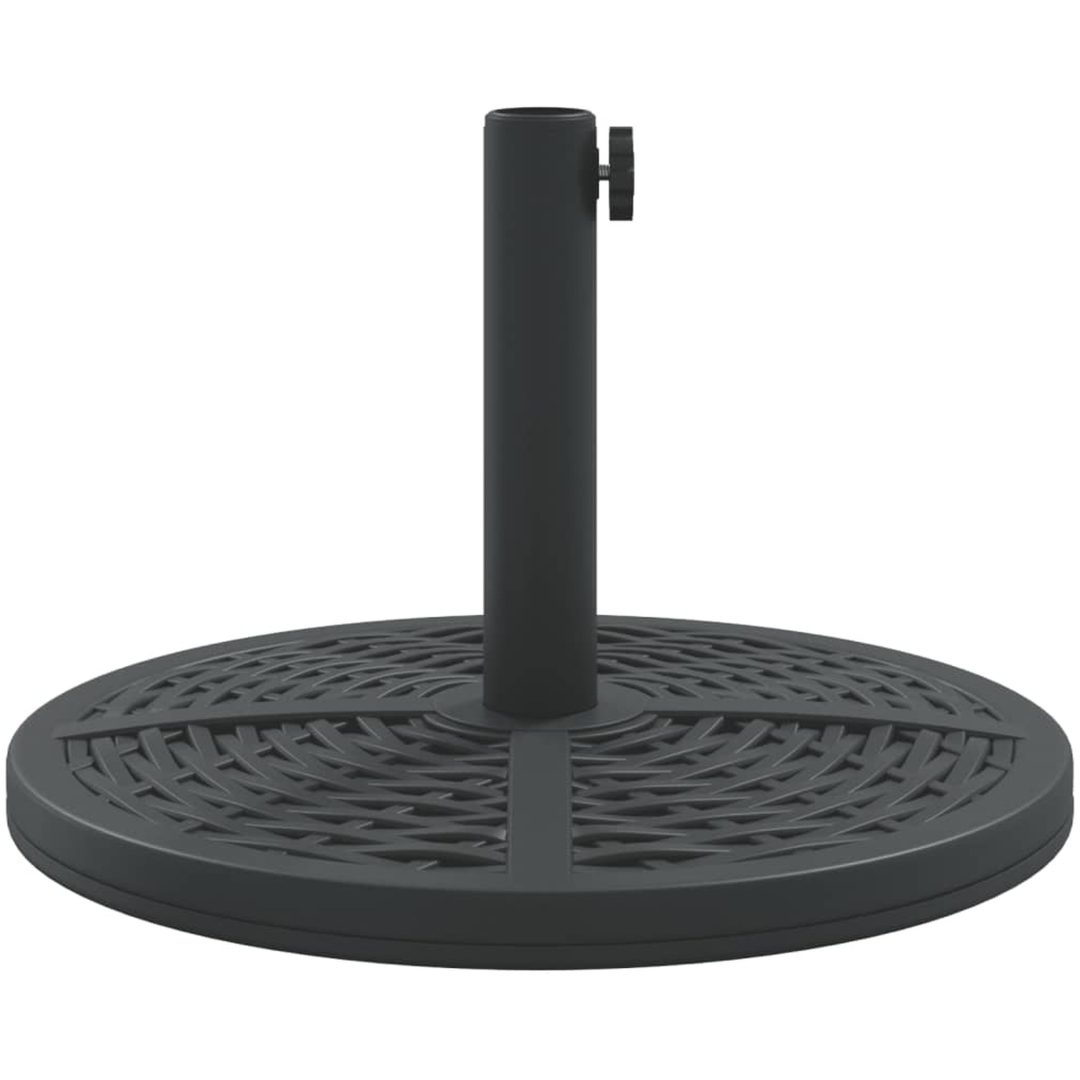 Parasollfot för ⌀38 / 48 mm stolpar 12 kg rund vidaXL – bild 5