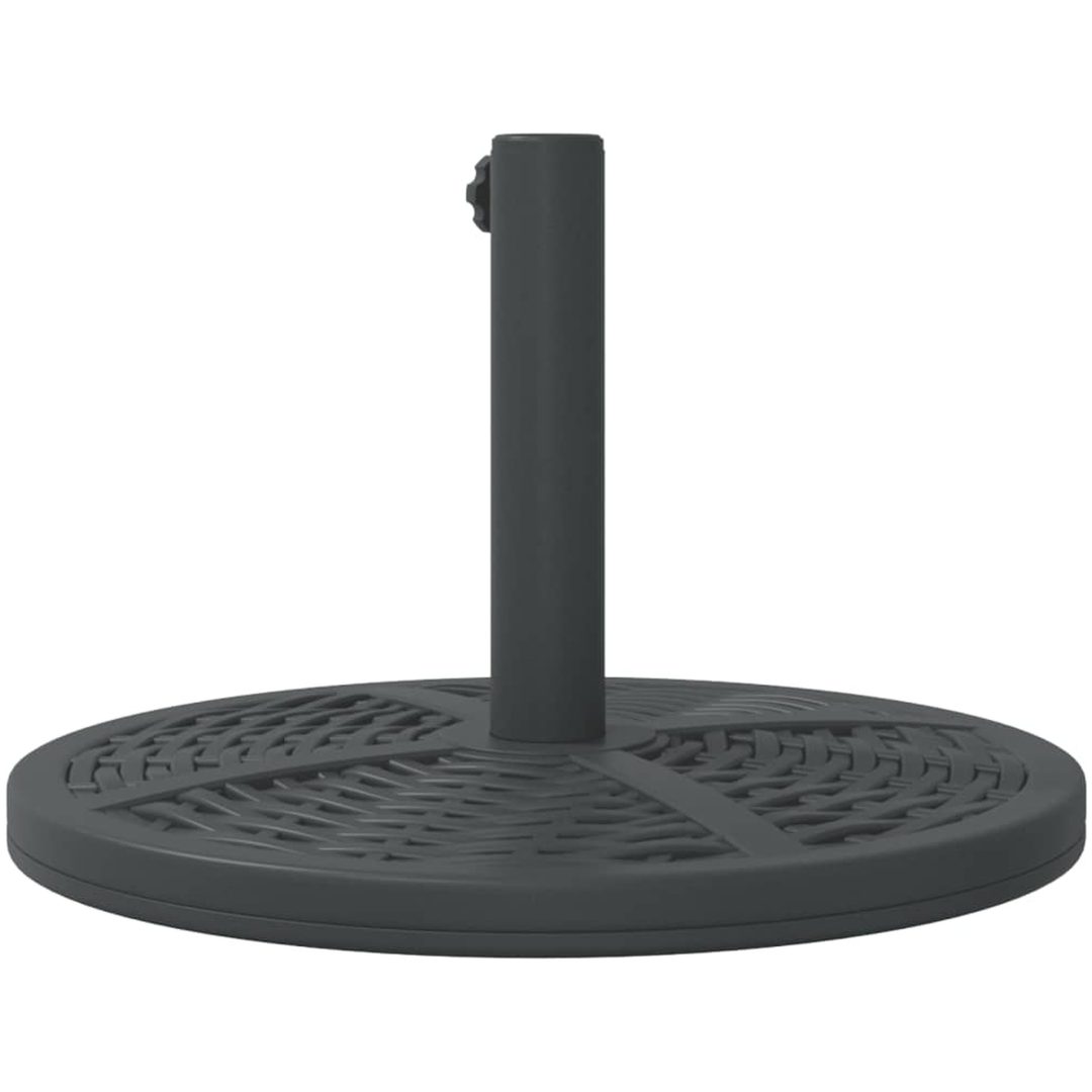 Parasollfot för ⌀38 / 48 mm stolpar 12 kg rund vidaXL – bild 6