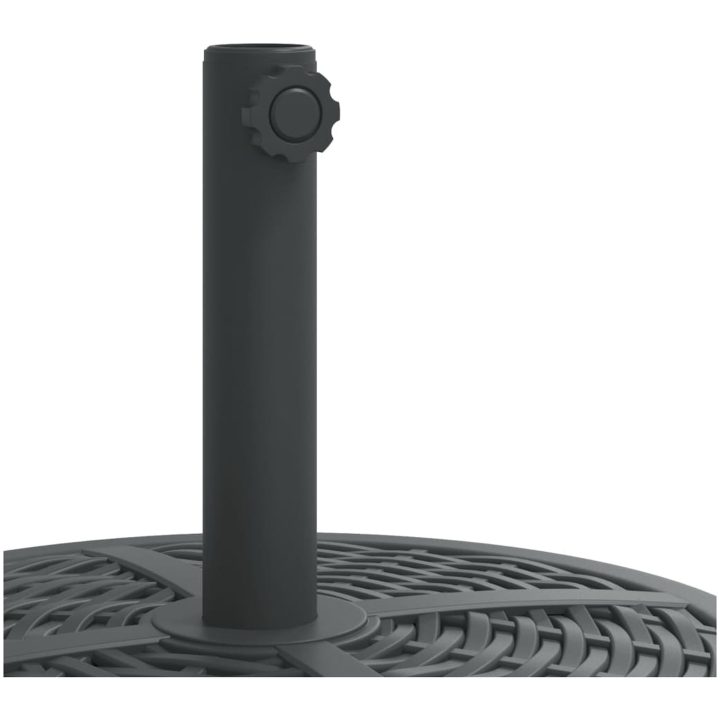 Parasollfot för ⌀38 / 48 mm stolpar 12 kg rund vidaXL – bild 7