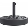 Parasollfot för ⌀38 / 48 mm stolpar 25 kg rund vidaXL – miniatyr 2