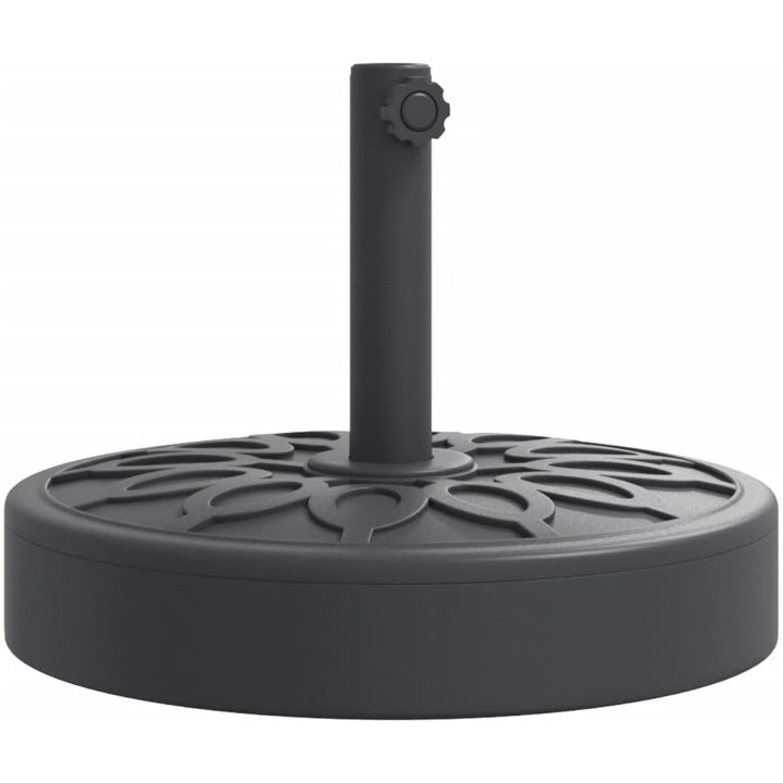 Parasollfot för ⌀38 / 48 mm stolpar 25 kg rund vidaXL – bild 2