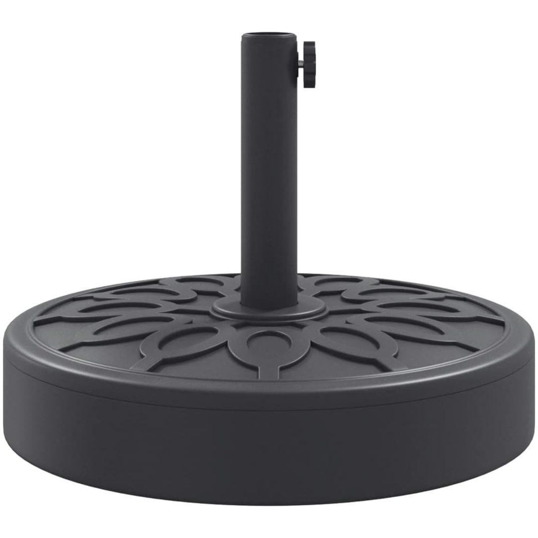 Parasollfot för ⌀38 / 48 mm stolpar 25 kg rund vidaXL – bild 5