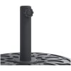 Parasollfot för ⌀38 / 48 mm stolpar 25 kg rund vidaXL – miniatyr 7
