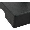 Parasollfot fyrkantig polyresin 8 kg svart vidaXL – miniatyr 4