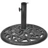Parasollfot gjutjärn 12 kg 48 cm vidaXL 48 x 48 x 32.5 cm – miniatyr 2