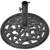 Parasollfot gjutjärn 12 kg 48 cm vidaXL 48 x 48 x 32.5 cm – miniatyr 4