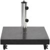 Parasollfot granit 30 kg fyrkantig svart vidaXL – miniatyr 4