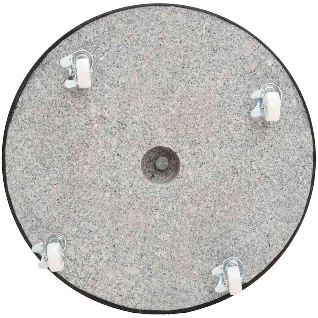 Parasollfot granit 30 kg rund svart vidaXL – bild 8