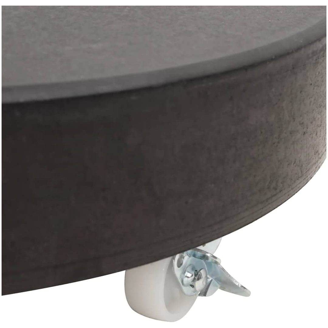 Parasollfot granit 30 kg rund svart vidaXL – bild 10