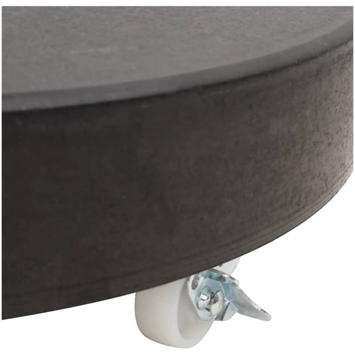 Parasollfot granit 30 kg rund svart vidaXL – bild 10