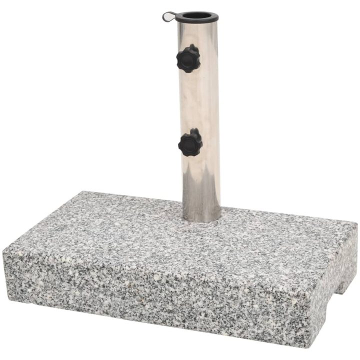 Parasollfot granit rektangulär 25 kg vidaXL – bild 2