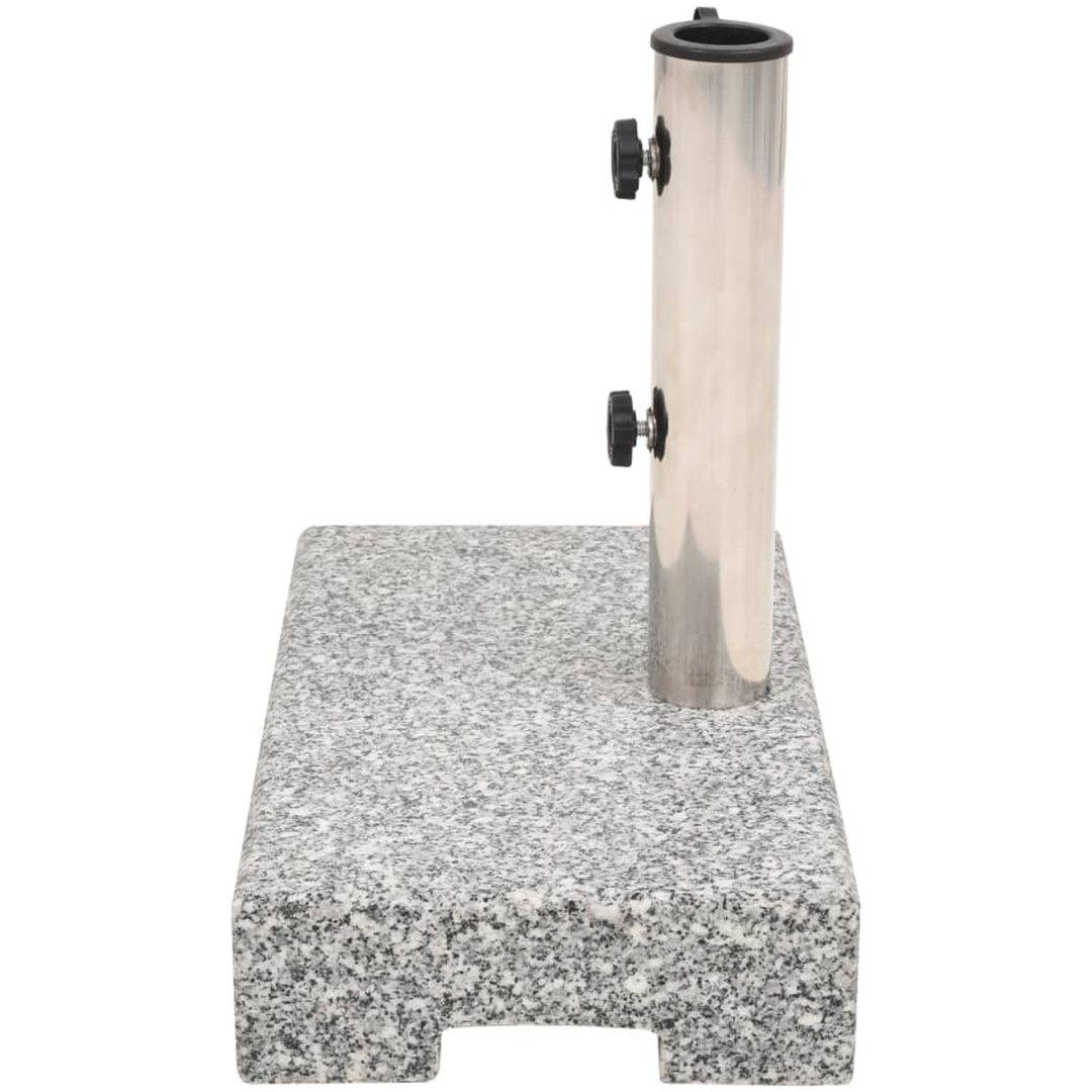 Parasollfot granit rektangulär 25 kg vidaXL – bild 3