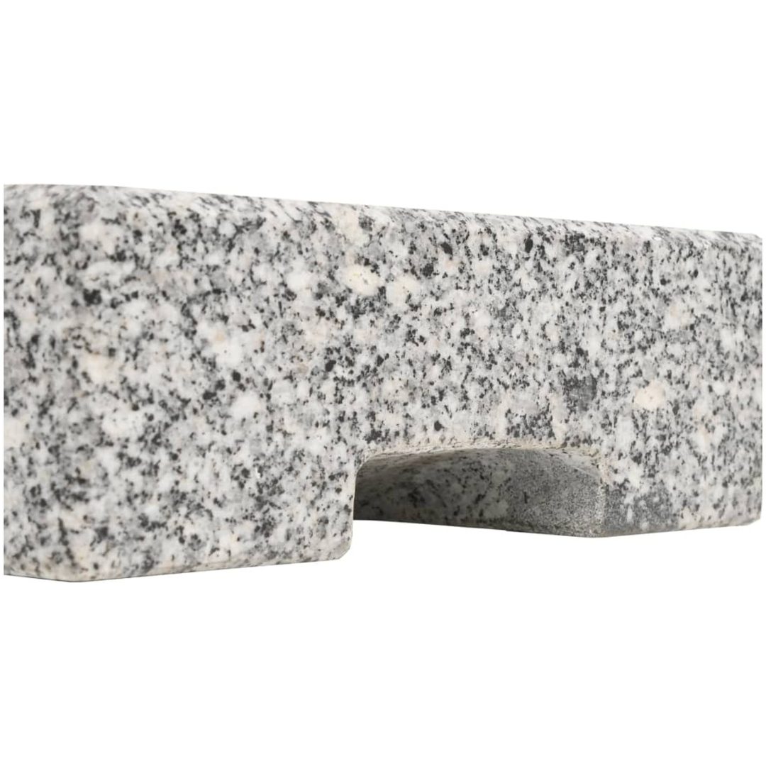 Parasollfot granit rektangulär 25 kg vidaXL – bild 6