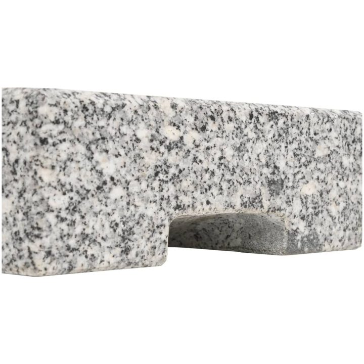 Parasollfot granit rektangulär 25 kg vidaXL – bild 6