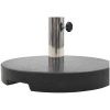 Parasollfot granit rund 20 kg svart vidaXL – miniatyr 6