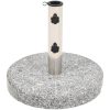 Parasollfot granit rund 20 kg vidaXL – miniatyr 2