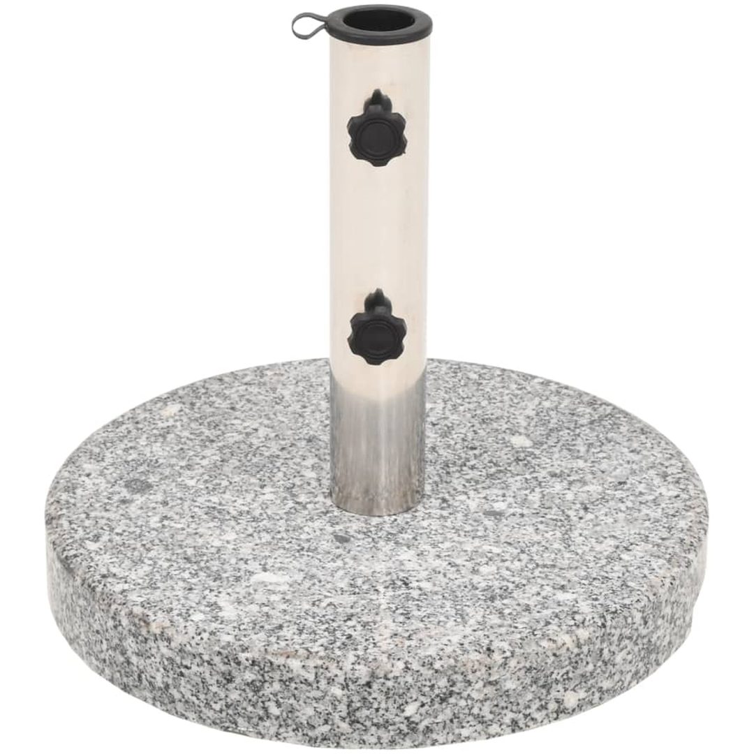 Parasollfot granit rund 20 kg vidaXL – bild 2