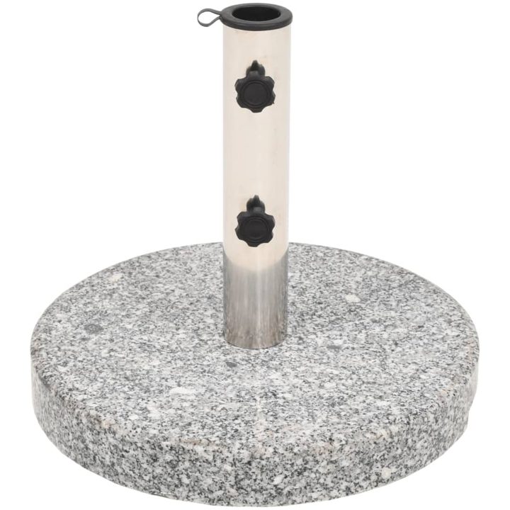 Parasollfot granit rund 20 kg vidaXL – bild 2