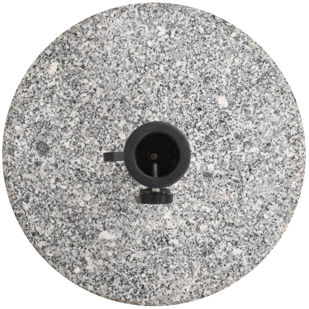 Parasollfot granit rund 20 kg vidaXL – bild 4