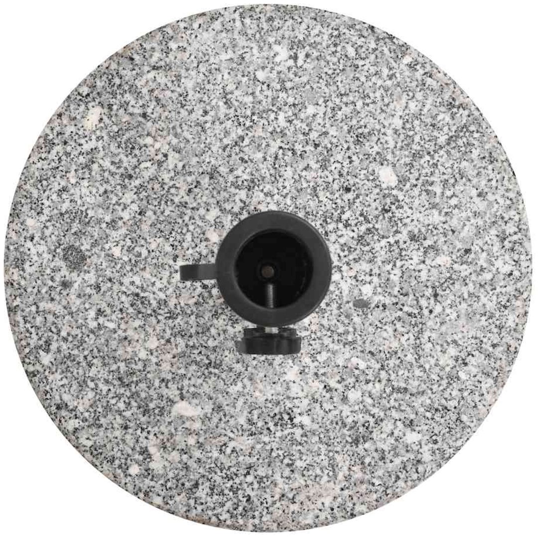 Parasollfot granit rund 20 kg vidaXL – bild 5