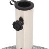 Parasollfot granit rund 20 kg vidaXL – miniatyr 6