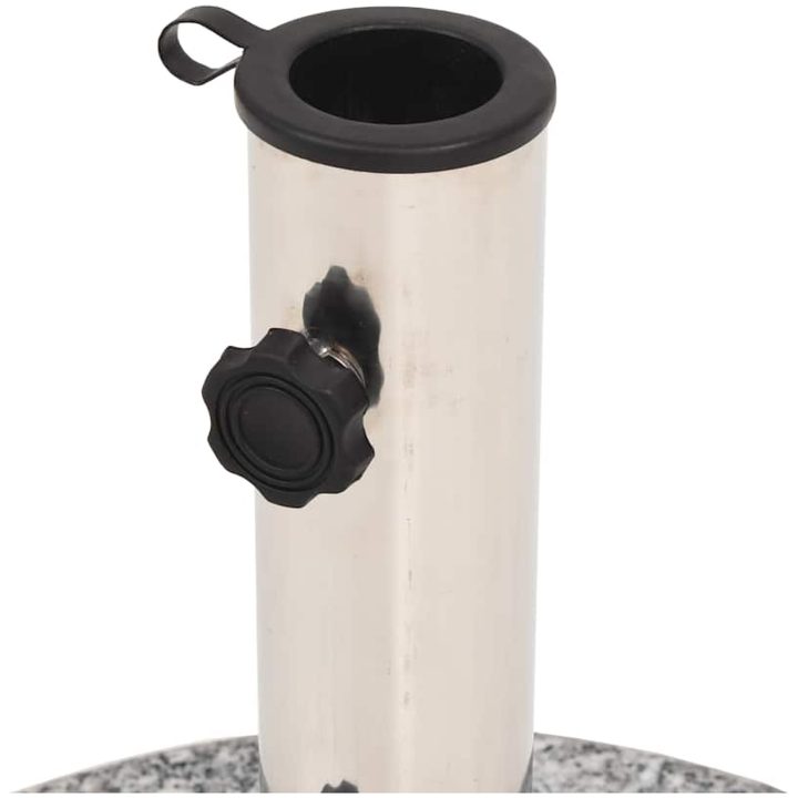 Parasollfot granit rund 20 kg vidaXL – bild 6