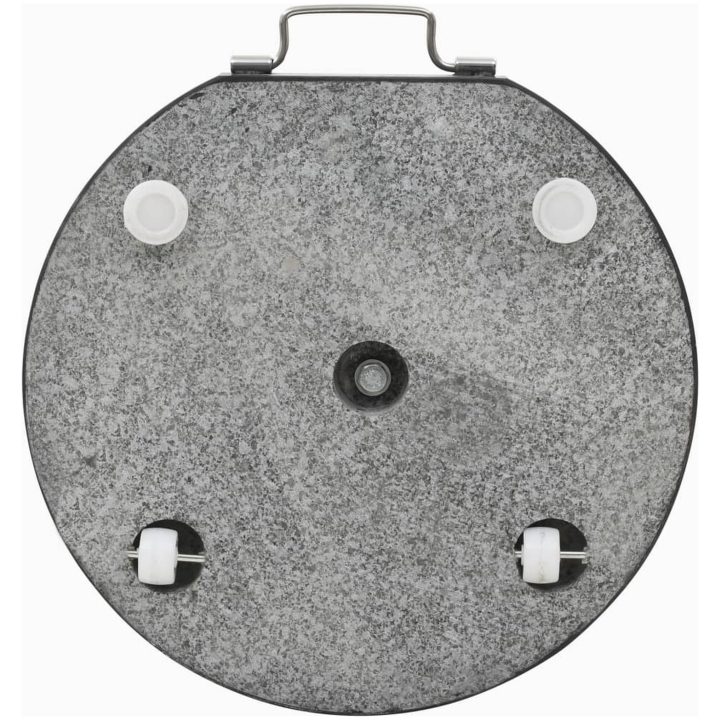 Parasollfot granit rund 28,5 kg svart vidaXL – bild 4