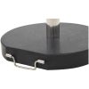 Parasollfot granit rund 28,5 kg svart vidaXL – miniatyr 6