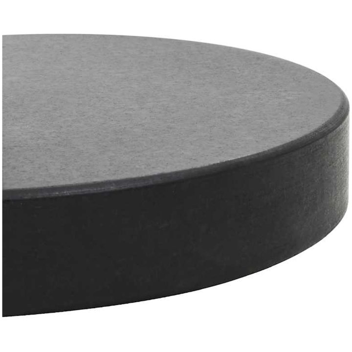 Parasollfot granit rund 28,5 kg svart vidaXL – bild 7