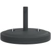 Parasollfot med handtag för ⌀38 / 48 mm stolpar 25 kg rund vidaXL – miniatyr 4