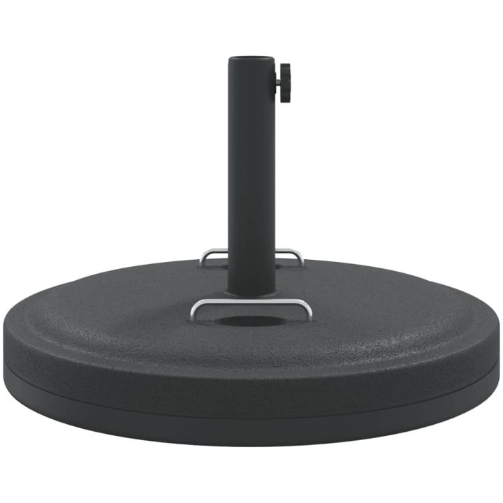 Parasollfot med handtag för ⌀38 / 48 mm stolpar 25 kg rund vidaXL – bild 5