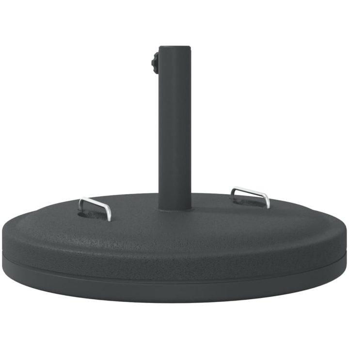 Parasollfot med handtag för ⌀38 / 48 mm stolpar 25 kg rund vidaXL – bild 6