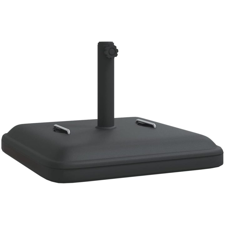 Parasollfot med handtag för ⌀38 / 48 mm stolpar 27 kg fyrkantig vidaXL – bild 2