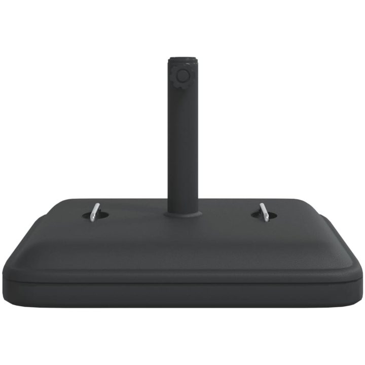 Parasollfot med handtag för ⌀38 / 48 mm stolpar 27 kg fyrkantig vidaXL – bild 4
