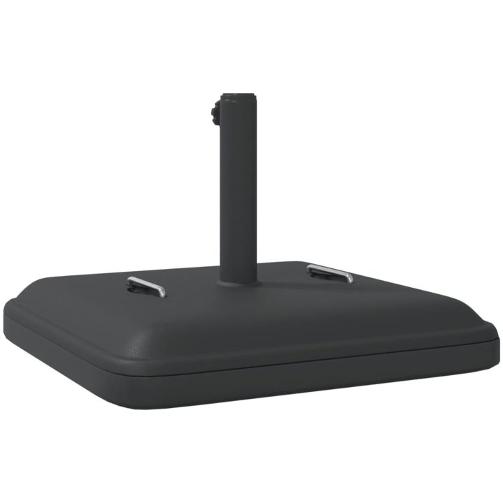 Parasollfot med handtag för ⌀38 / 48 mm stolpar 27 kg fyrkantig vidaXL – bild 6