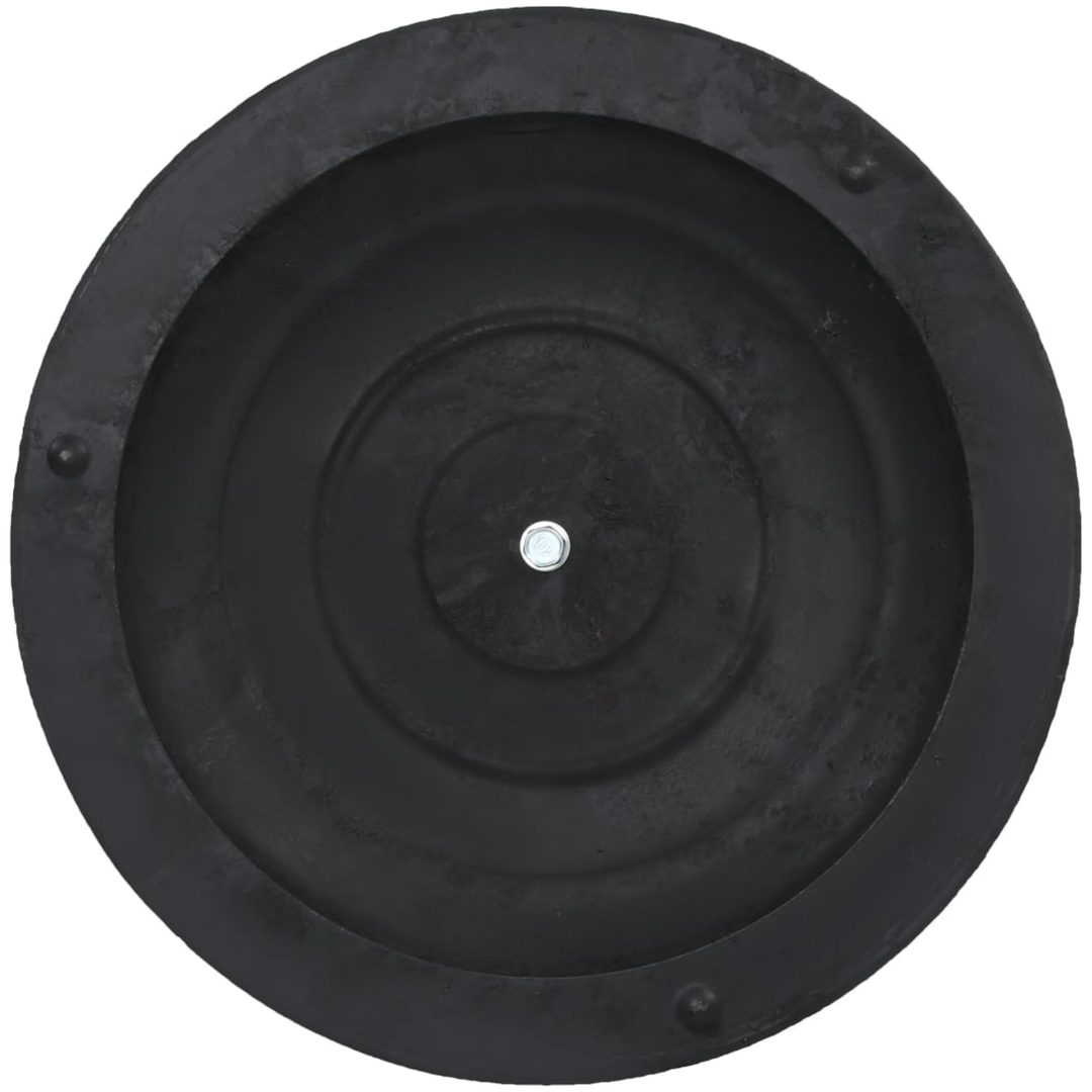Parasollfot rund polyresin 10 kg svart vidaXL – bild 5