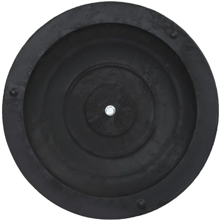 Parasollfot rund polyresin 10 kg svart vidaXL – bild 5