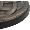 Parasollfot rund polyresin 11 kg brons vidaXL – miniatyr 4